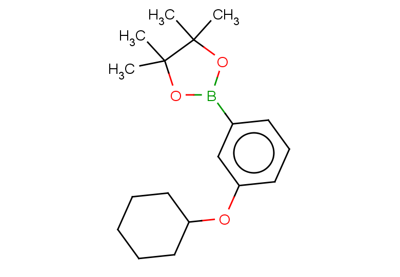 2-[3-(cyclohexyloxy)phenyl]-4,4,5,5-tetramethyl-1,3,2-dioxaborolane