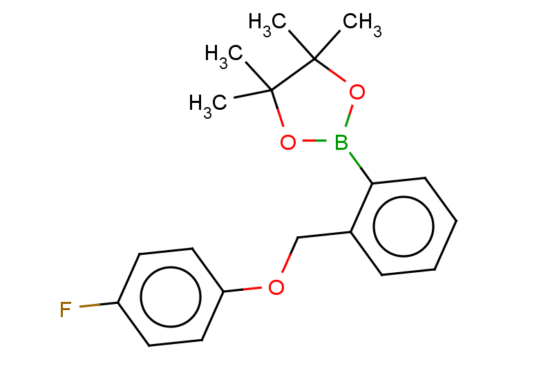 2-{2-[(4-fluorophenoxy)methyl]phenyl}-4,4,5,5-tetramethyl-1,3,2-dioxaborolane