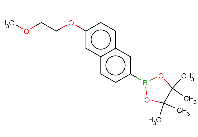 2-[6-(2-methoxyethoxy)naphthalen-2-yl]-4,4,5,5-tetramethyl-1,3,2-dioxaborolane