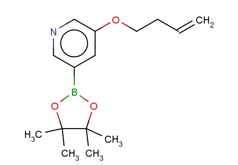 3-(but-3-en-1-yloxy)-5-(tetramethyl-1,3,2-dioxaborolan-2-yl)pyridine