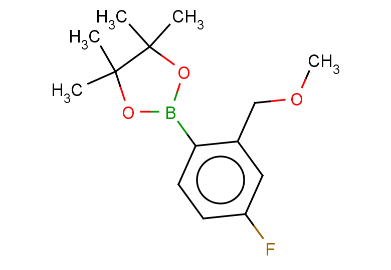 2-[4-fluoro-2-(methoxymethyl)phenyl]-4,4,5,5-tetramethyl-1,3,2-dioxaborolane