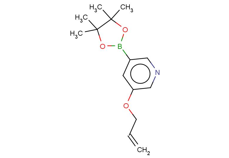 3-(prop-2-enyloxy)-5-(4,4,5,5-tetramethyl-1,3,2-dioxaborolan-2-yl)pyridine