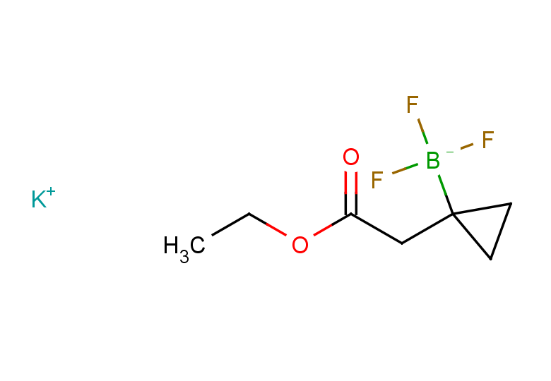 potassium [1-(2-ethoxy-2-oxoethyl)cyclopropyl]trifluoroboranuide
