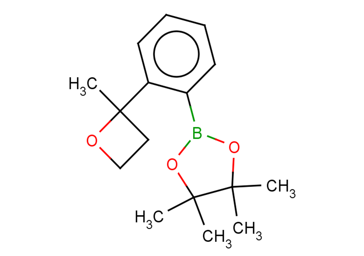 4,4,5,5-tetramethyl-2-[2-(2-methyloxetan-2-yl)phenyl]-1,3,2-dioxaborolane
