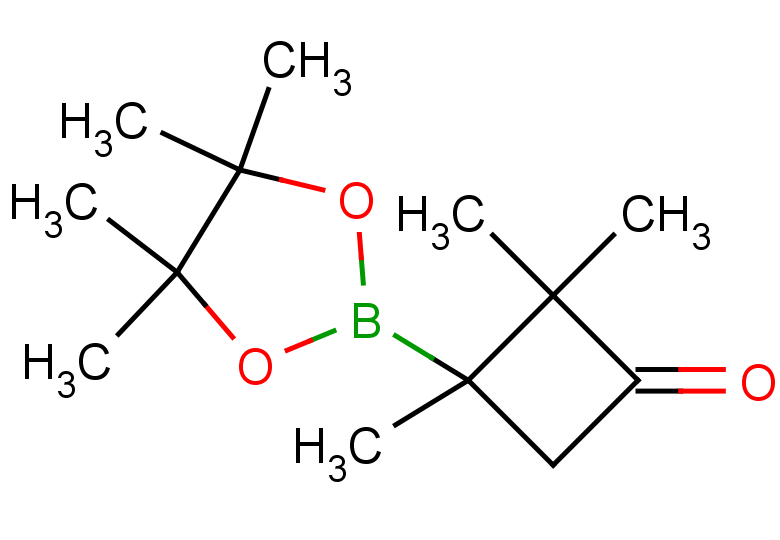 2,2,3-trimethyl-3-(4,4,5,5-tetramethyl-1,3,2-dioxaborolan-2-yl)cyclobutan-1-one