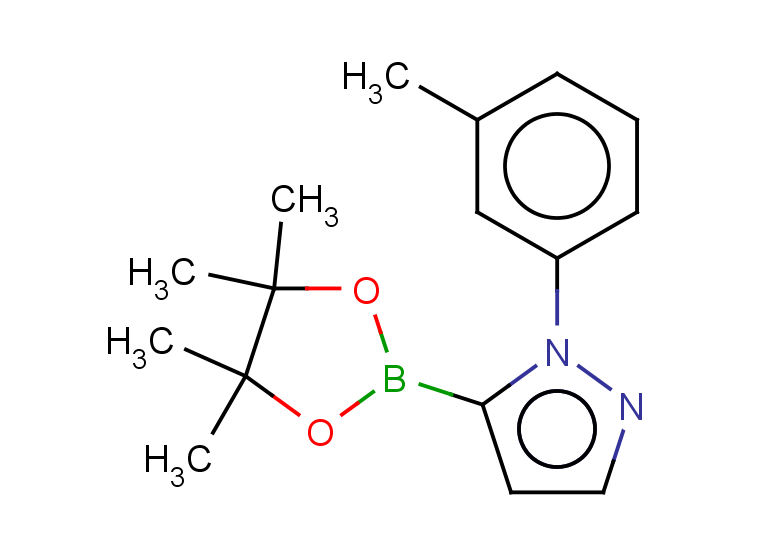 1-(3-methylphenyl)-5-(4,4,5,5-tetramethyl-1,3,2-dioxaborolan-2-yl)-1H-pyrazole