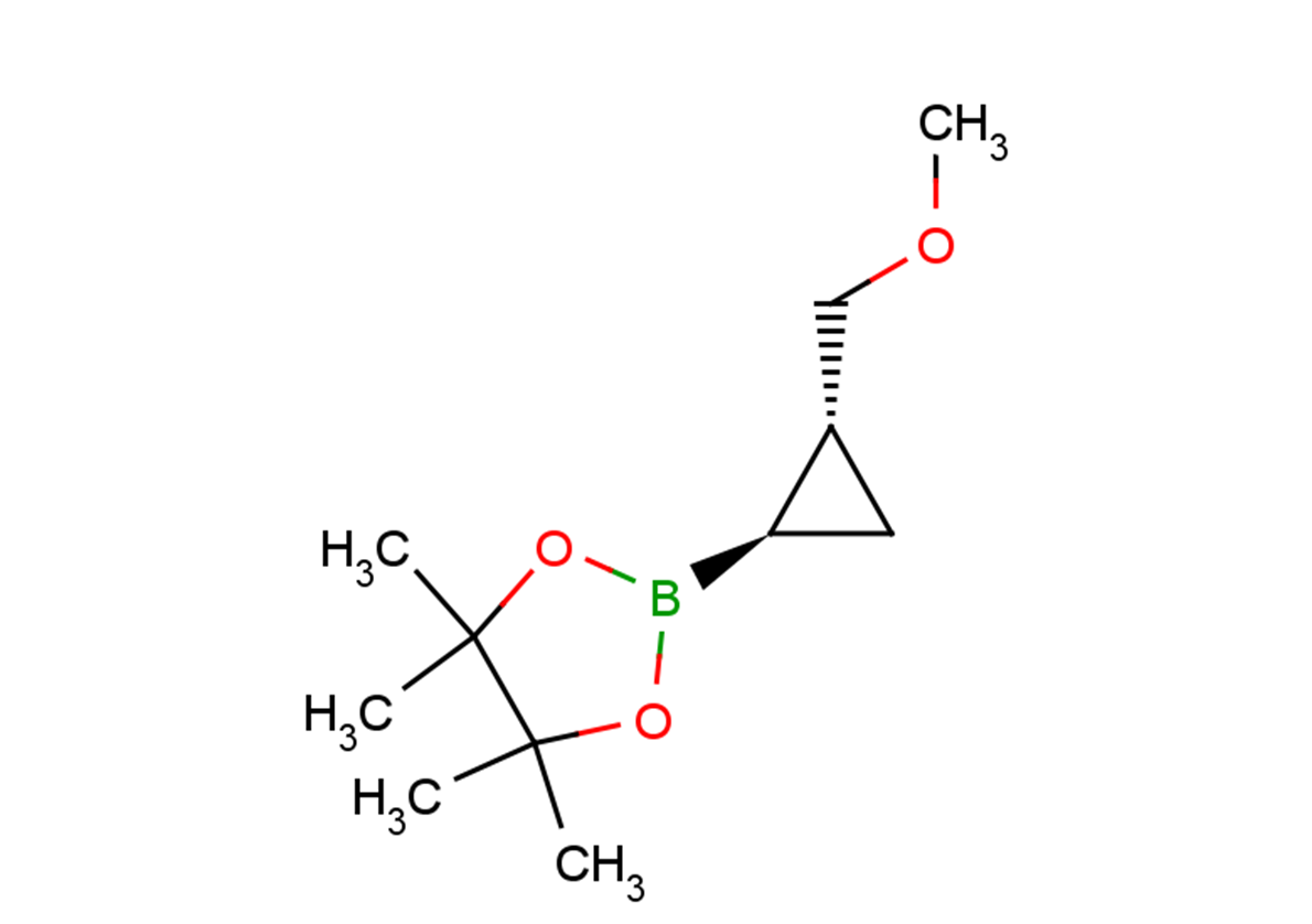 rac-2-[(1R,2R)-2-(methoxymethyl)cyclopropyl]-4,4,5,5-tetramethyl-1,3,2-dioxaborolane, trans