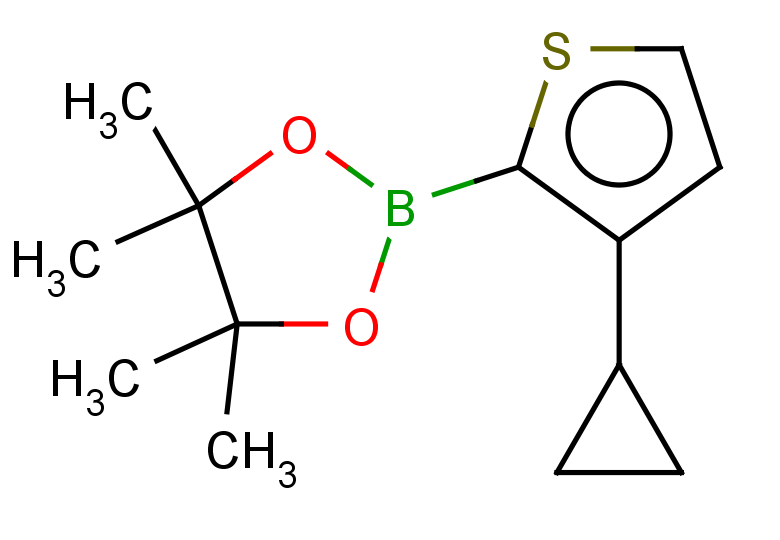 2-(3-cyclopropylthiophen-2-yl)-4,4,5,5-tetramethyl-1,3,2-dioxaborolane