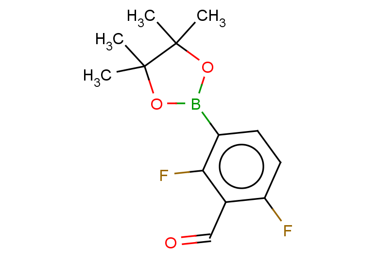 2,6-difluoro-3-(4,4,5,5-tetramethyl-1,3,2-dioxaborolan-2-yl)benzaldehyde