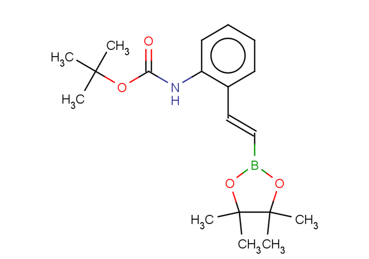 tert-butyl N-{2-[(1E)-2-(4,4,5,5-tetramethyl-1,3,2-dioxaborolan-2-yl)ethenyl]phenyl}carbamate
