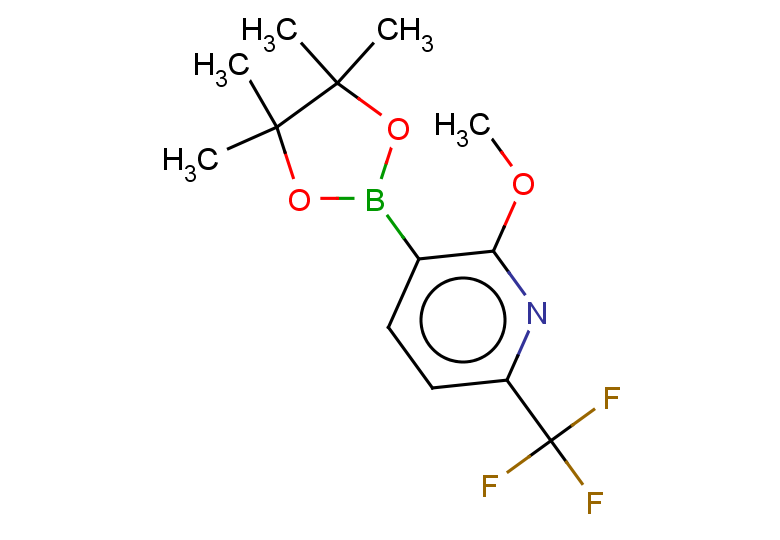 2-methoxy-3-(tetramethyl-1,3,2-dioxaborolan-2-yl)-6-(trifluoromethyl)pyridine