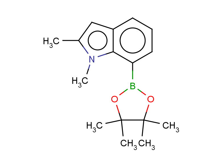 1,2-dimethyl-7-(4,4,5,5-tetramethyl-1,3,2-dioxaborolan-2-yl)-1H-indole