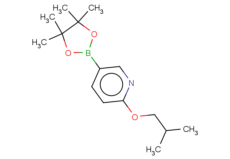 2-(2-methylpropoxy)-5-(tetramethyl-1,3,2-dioxaborolan-2-yl)pyridine