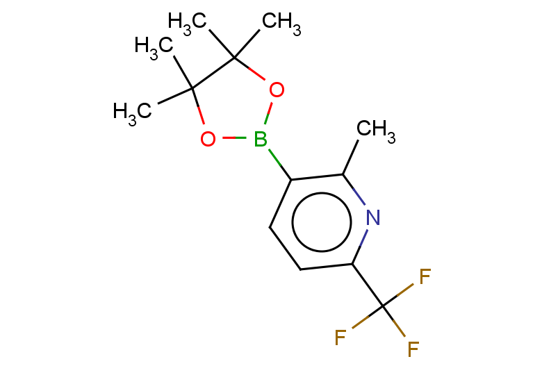 2-methyl-3-(4,4,5,5-tetramethyl-1,3,2-dioxaborolan-2-yl)-6-(trifluoromethyl)pyridine