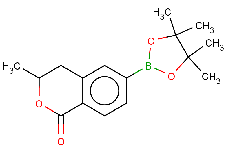 3-methyl-6-(4,4,5,5-tetramethyl-1,3,2-dioxaborolan-2-yl)-3,4-dihydro-1H-2-benzopyran-1-one