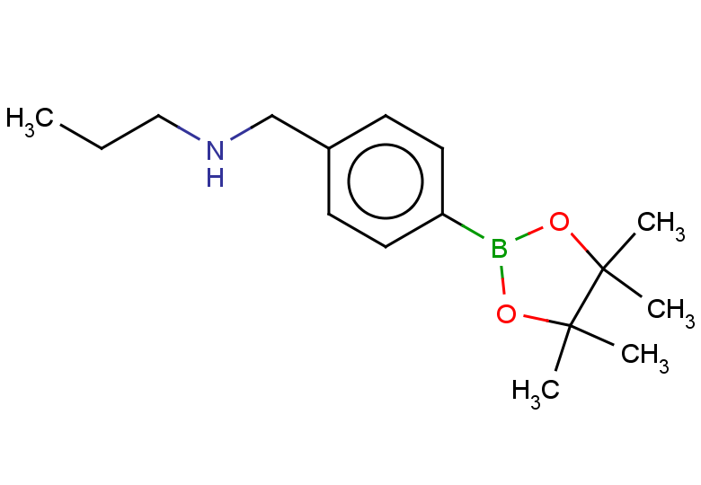 propyl({[4-(tetramethyl-1,3,2-dioxaborolan-2-yl)phenyl]methyl})amine