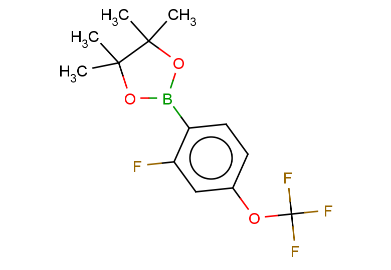 2-[2-fluoro-4-(trifluoromethoxy)phenyl]-4,4,5,5-tetramethyl-1,3,2-dioxaborolane