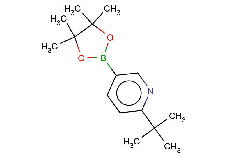 2-tert-butyl-5-(tetramethyl-1,3,2-dioxaborolan-2-yl)pyridine