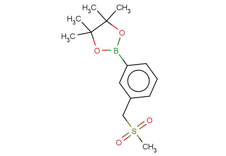2-[3-(methanesulfonylmethyl)phenyl]-4,4,5,5-tetramethyl-1,3,2-dioxaborolane