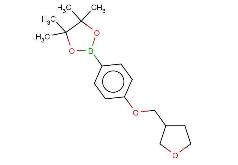 4,4,5,5-tetramethyl-2-{4-[(oxolan-3-yl)methoxy]phenyl}-1,3,2-dioxaborolane