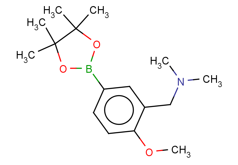 {[2-methoxy-5-(tetramethyl-1,3,2-dioxaborolan-2-yl)phenyl]methyl}dimethylamine