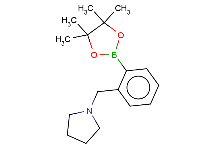 1-{[2-(tetramethyl-1,3,2-dioxaborolan-2-yl)phenyl]methyl}pyrrolidine
