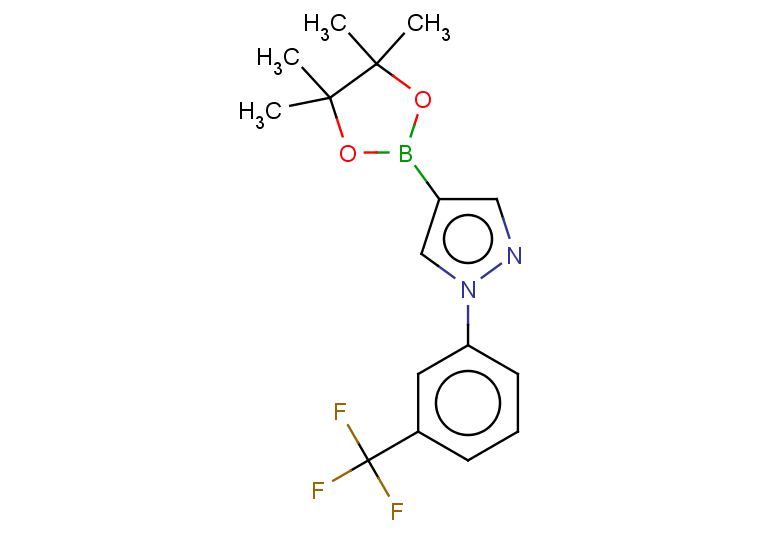 4-(tetramethyl-1,3,2-dioxaborolan-2-yl)-1-[3-(trifluoromethyl)phenyl]-1H-pyrazole