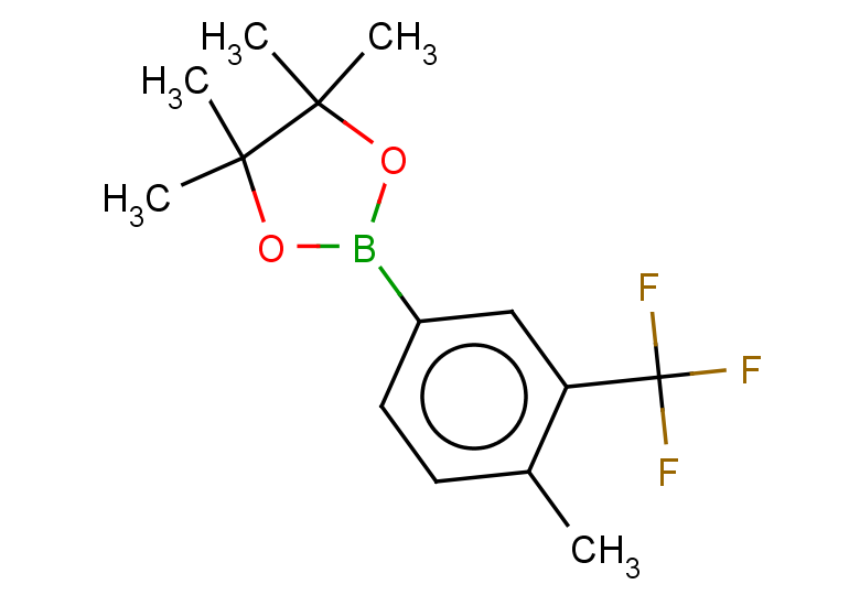 4,4,5,5-tetramethyl-2-[4-methyl-3-(trifluoromethyl)phenyl]-1,3,2-dioxaborolane