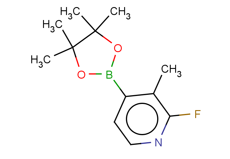 2-fluoro-3-methyl-4-(tetramethyl-1,3,2-dioxaborolan-2-yl)pyridine