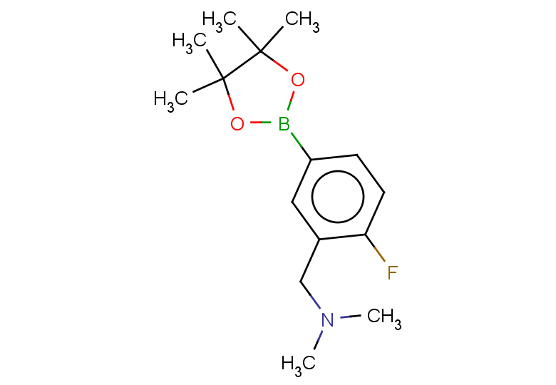 {[2-fluoro-5-(tetramethyl-1,3,2-dioxaborolan-2-yl)phenyl]methyl}dimethylamine