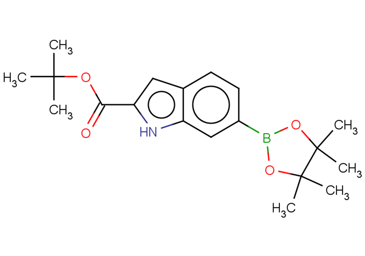 tert-butyl 6-(tetramethyl-1,3,2-dioxaborolan-2-yl)-1H-indole-2-carboxylate