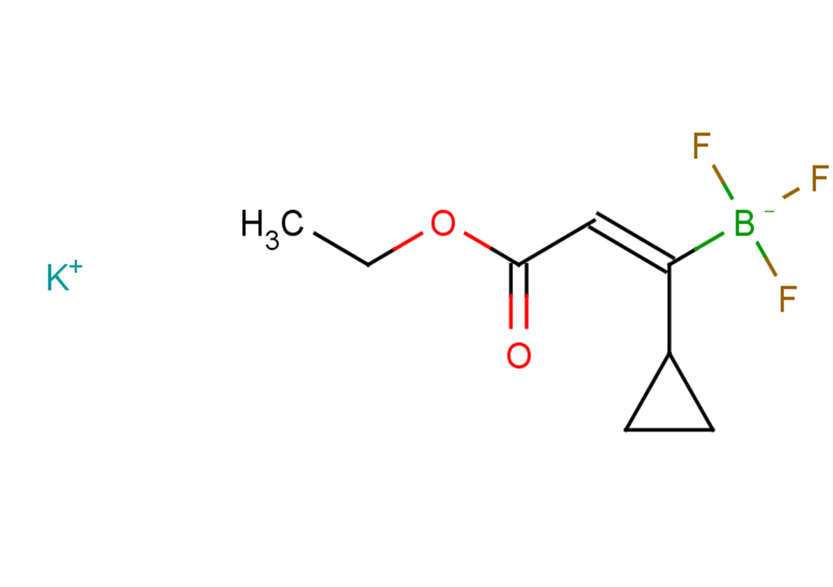 potassium [(1Z)-1-cyclopropyl-3-ethoxy-3-oxoprop-1-en-1-yl]trifluoroboranuide