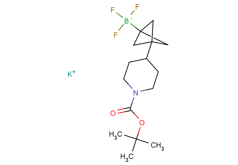 potassium (3-{1-[(tert-butoxy)carbonyl]piperidin-4-yl}bicyclo[1.1.1]pentan-1-yl)trifluoroboranuide