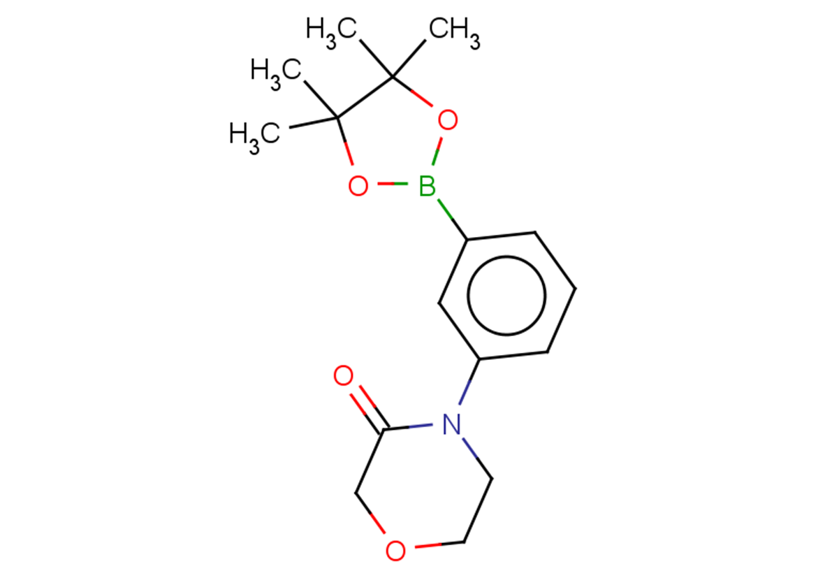 4-[3-(4,4,5,5-tetramethyl-1,3,2-dioxaborolan-2-yl)phenyl]morpholin-3-one