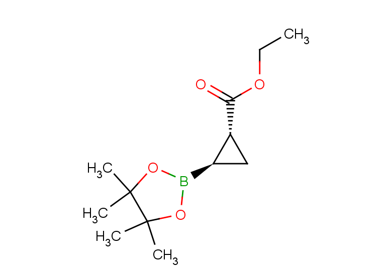 rac-ethyl (1R,2R)-2-(tetramethyl-1,3,2-dioxaborolan-2-yl)cyclopropane-1-carboxylate, trans