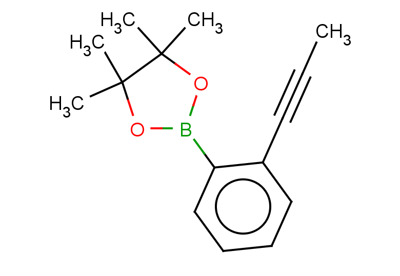 4,4,5,5-tetramethyl-2-[2-(prop-1-yn-1-yl)phenyl]-1,3,2-dioxaborolane
