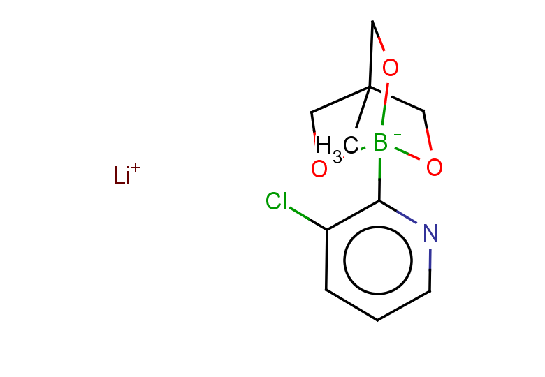lithium(1+) ion 1-(3-chloropyridin-2-yl)-4-methyl-2,6,7-trioxa-1-borabicyclo[2.2.2]octan-1-uide