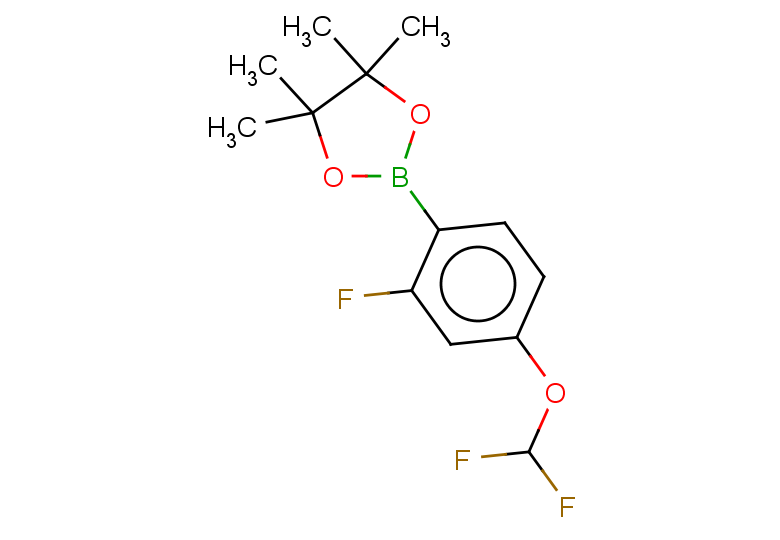 2-[4-(difluoromethoxy)-2-fluorophenyl]-4,4,5,5-tetramethyl-1,3,2-dioxaborolane