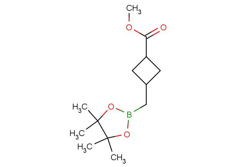 methyl 3-[(tetramethyl-1,3,2-dioxaborolan-2-yl)methyl]cyclobutane-1-carboxylate, Mixture of diastereomers