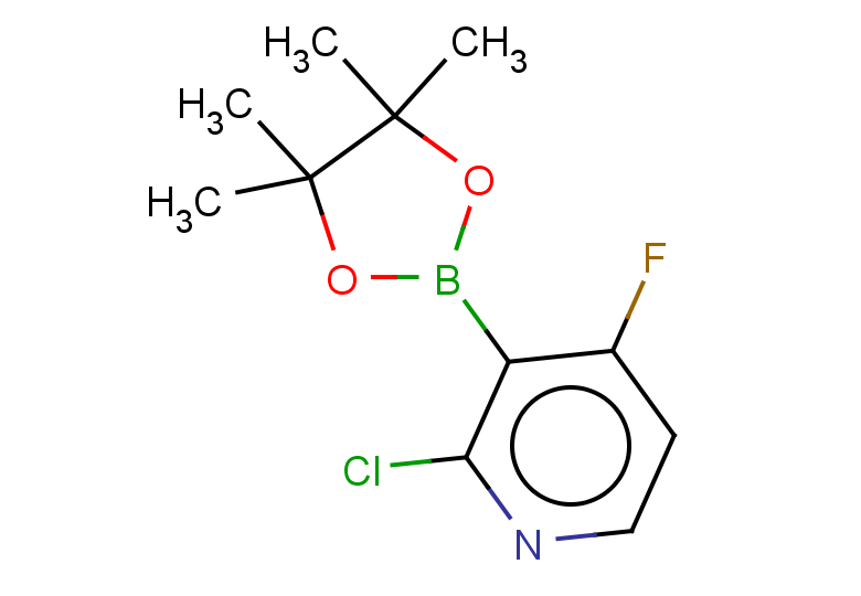 2-chloro-4-fluoro-3-(4,4,5,5-tetramethyl-1,3,2-dioxaborolan-2-yl)pyridine