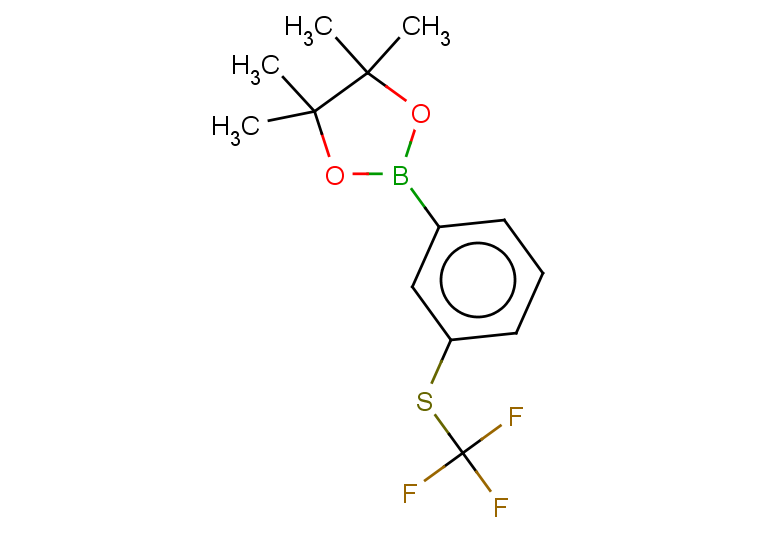 4,4,5,5-tetramethyl-2-{3-[(trifluoromethyl)sulfanyl]phenyl}-1,3,2-dioxaborolane