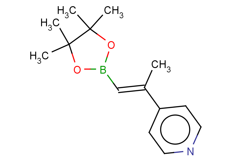 4-[(1E)-1-(tetramethyl-1,3,2-dioxaborolan-2-yl)prop-1-en-2-yl]pyridine