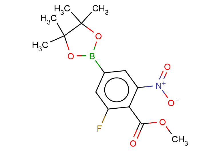 methyl 2-fluoro-6-nitro-4-(4,4,5,5-tetramethyl-1,3,2-dioxaborolan-2-yl)benzoate