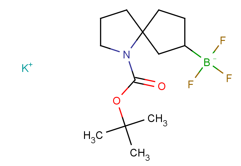 potassium {1-[(tert-butoxy)carbonyl]-1-azaspiro[4.4]nonan-7-yl}trifluoroboranuide