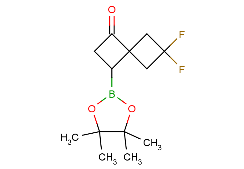 6,6-difluoro-3-(4,4,5,5-tetramethyl-1,3,2-dioxaborolan-2-yl)spiro[3.3]heptan-1-one