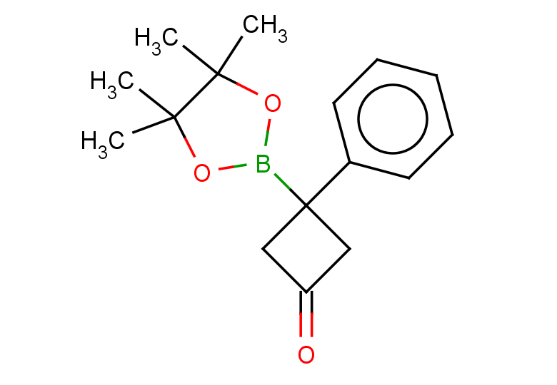 3-phenyl-3-(4,4,5,5-tetramethyl-1,3,2-dioxaborolan-2-yl)cyclobutan-1-one