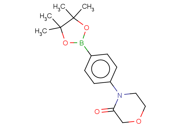 4-[4-(4,4,5,5-tetramethyl-1,3,2-dioxaborolan-2-yl)phenyl]morpholin-3-one