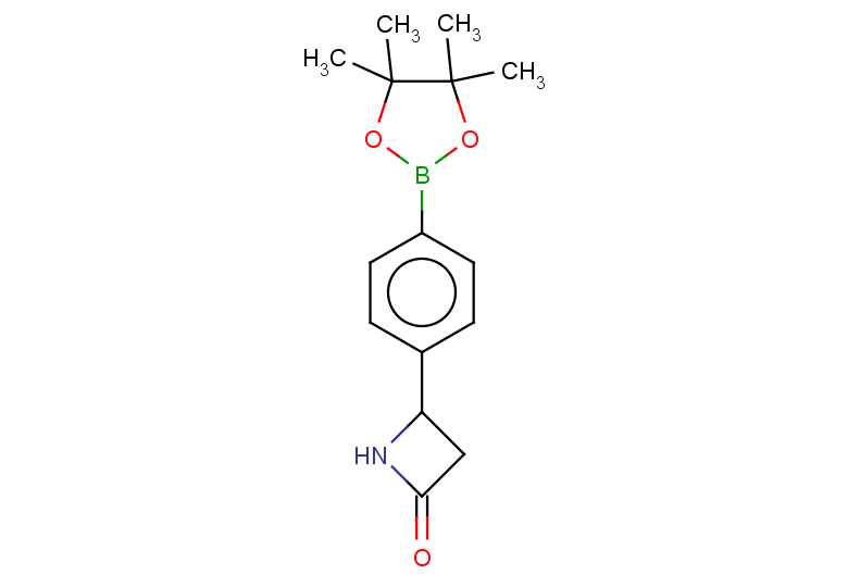 4-[4-(4,4,5,5-tetramethyl-1,3,2-dioxaborolan-2-yl)phenyl]azetidin-2-one