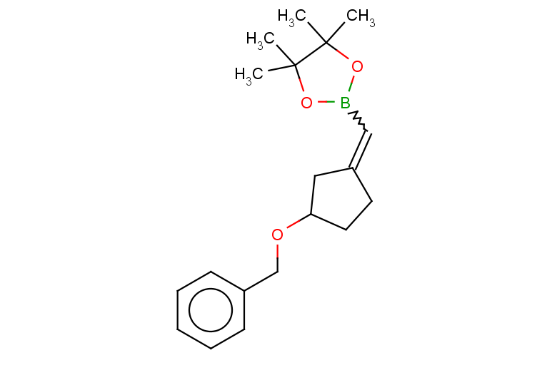 2-{[3-(benzyloxy)cyclopentylidene]methyl}-4,4,5,5-tetramethyl-1,3,2-dioxaborolane