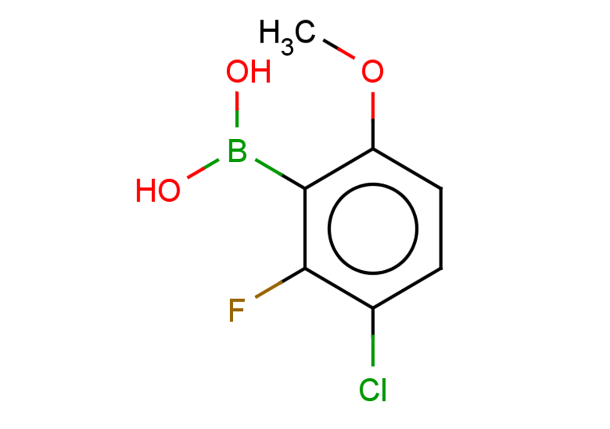 (3-chloro-2-fluoro-6-methoxyphenyl)boronic acid